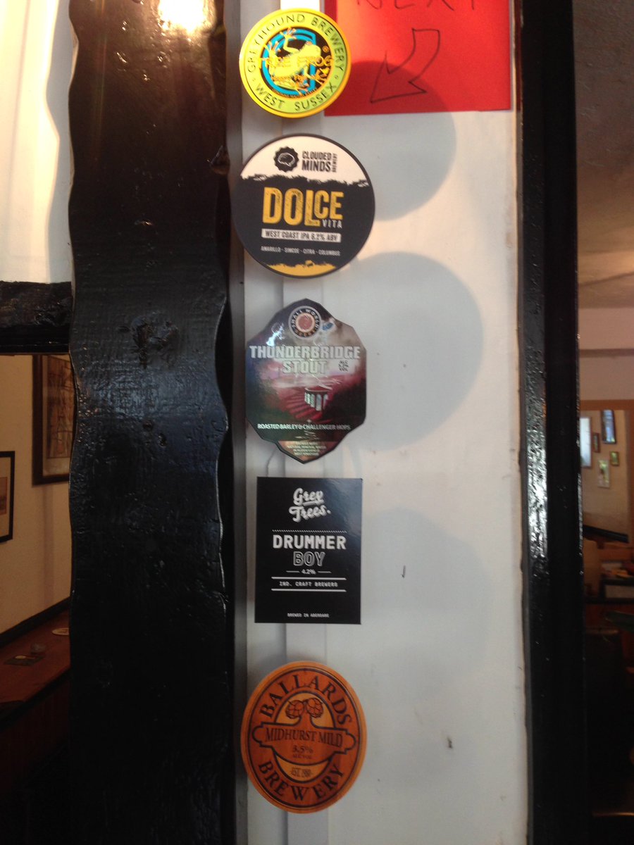 Next on at The Kiln we've got some new ones in the cellar! @GreyhoundBrew <a href="/SmallWorldBeers/">Small World Beers</a> <a href="/BallardsBrewery/">Ballards Brewery</a> as well as more from <a href="/greytreesbrewer/">Grey Trees Ind Craft Brewers</a> and #cloudedmindsbrewery