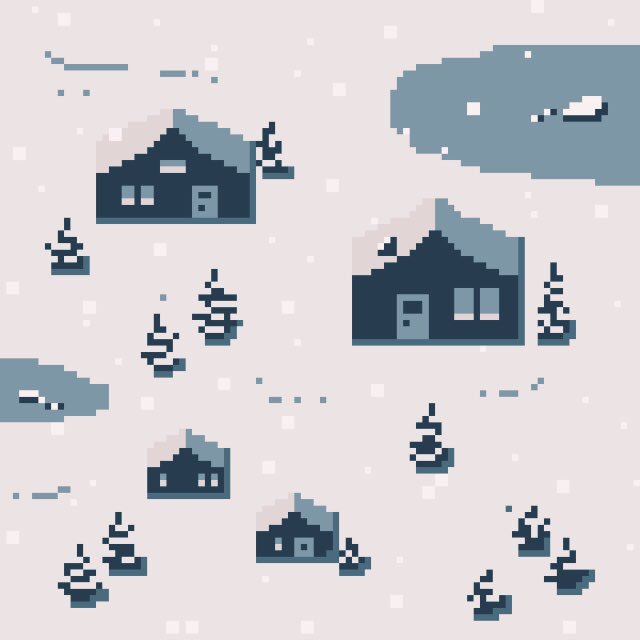 ゆきまる 雪と家 Illustration Dot Dotpict House Snow Daily Blue White 雪 家 ドット絵 ドット絵初心者 ドット絵好きな人と繋がりたい イラスト好きな人と繋がりたい T Co Oaec2a8pv3 Twitter