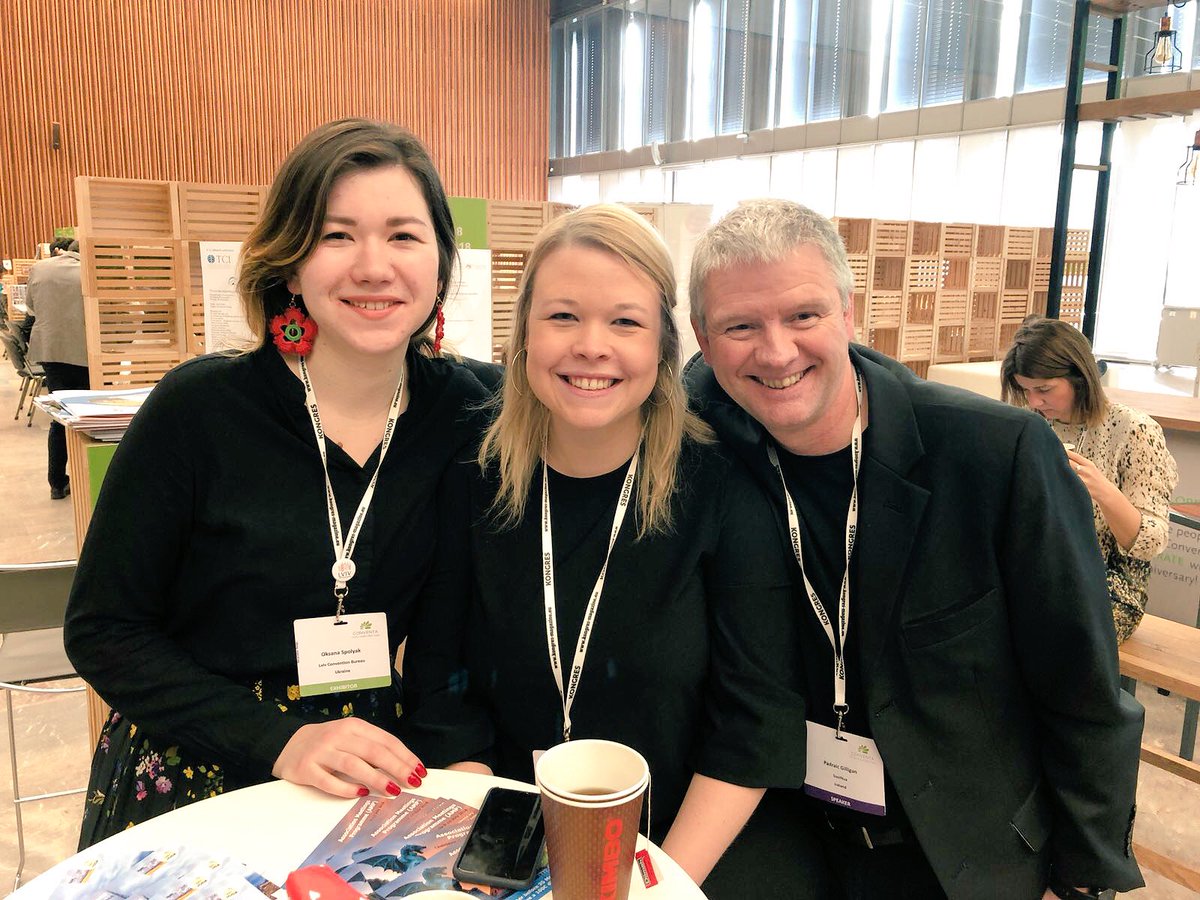 SinaBuente's tweet photo. #ICCAFriends #FYP17 at #conventa2018 @Padraicino @Lviv_Convention #ICCAWorld https://t.co/1laPQcLKJn