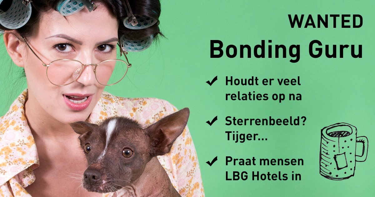 WANTED: Sales Koning(in) a.k.a. Bonding Guru. Top secundaire arbeidsvoorwaarden én je wordt onderdeel van de LBG Heroes. #vacature #maastricht #hospitality #hotel lbghotels.com/nl/vacatures