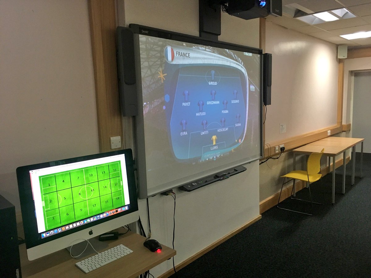 wlv_scp's tweet photo. Level 5 students on Performance Analysis & Football Coaching module analysing tactics from Euro 16 using @Hudl with @Longy501 #studentanalyst #wlvscp https://t.co/y6nz3gsdU7