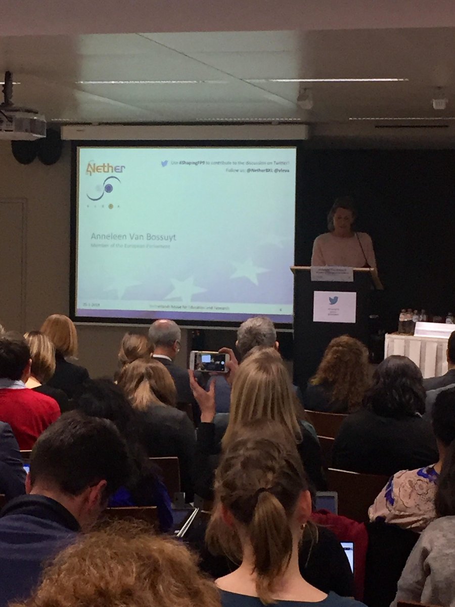 DeCaluweMelanie's tweet photo. Rosalinde van der Vlies @EUScienceInnov en @anneleen_vb zetten #Horizon2020 en het 9de kaderprogramma voor #onderzoek en #innovatie uiteen bij @vleva @NethERbxl @EU_Commission @Europarl_EN #ShapingFP9 https://t.co/SuknqqpGyV
