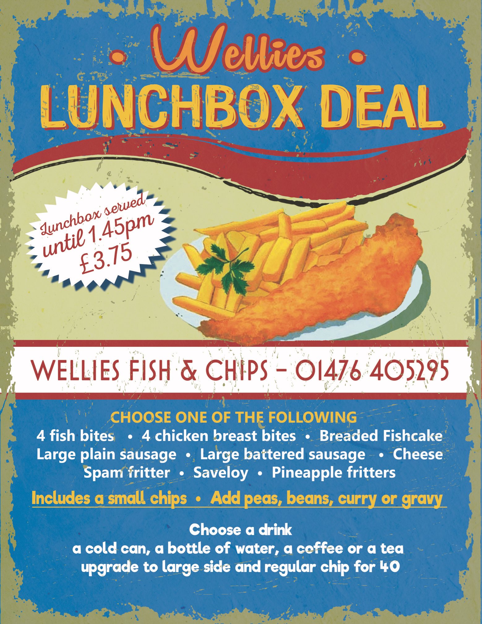 Wellies Fish Chips on X
