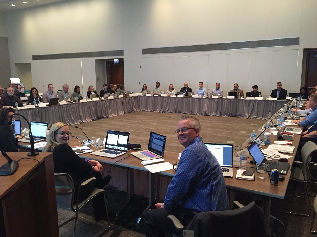 The #CHEST2018 program committee meeting begins...