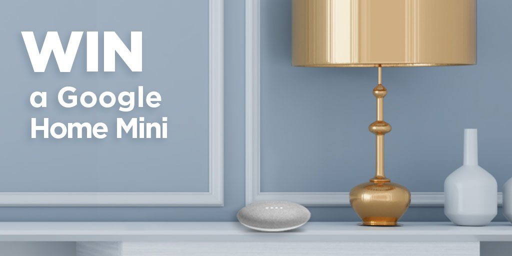 Fancy a #FreebieFriday? We’ve got a Google Home Mini to give away, follow us and RT for a chance to #WIN! 🎉 #FridayFeeling