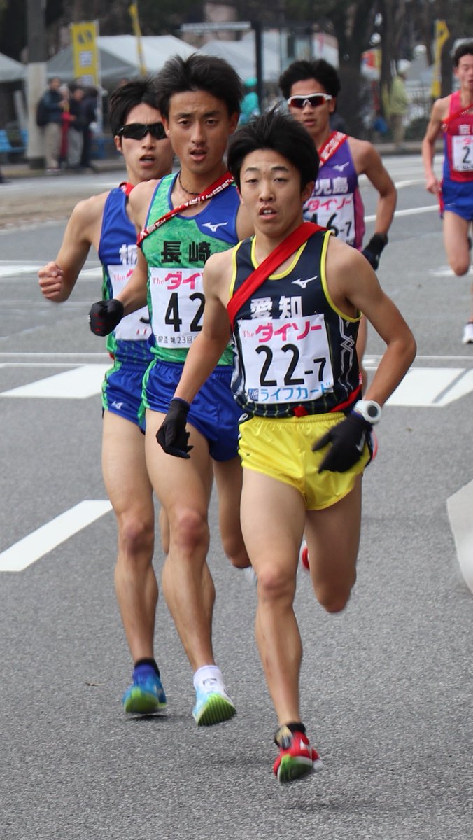 Maco Twitterissa 都道府県対抗男子駅伝 ７区 山藤篤司 選手 愛知 神奈川大学