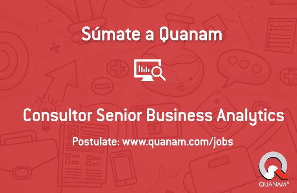 QuanamCorp's tweet photo. Sumate a Quanam! Estamos buscando profesionales y estudiantes por recibirse Ing/Lic en Sistemas. Postulaciones y más información: https://t.co/UIxjCMAGl4 https://t.co/8p5NcQ8QSW