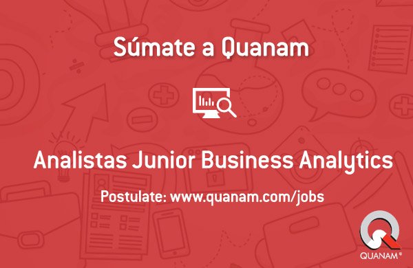 QuanamCorp's tweet photo. Sumate a Quanam! Estamos buscando profesionales y estudiantes por recibirse Ing/Lic en Sistemas. Postulaciones y más información: https://t.co/UIxjCMAGl4 https://t.co/8p5NcQ8QSW