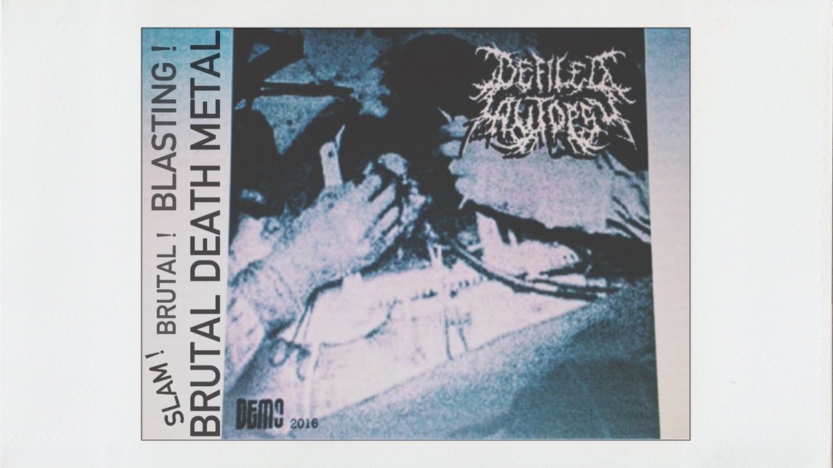 RoommateRecs's tweet photo. The cover from Defiled Autopsy. Single 'Destruction Of Human Organs'. Real Brutality!
[2016/sngl] under Roommate Records
The promotion of band brutal death metal.
#defiledautopsy 
#roommaterecords https://t.co/0HGyr4bacl