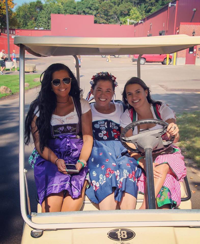 GoChippewaCty's tweet photo. #Tbt Chippewa Falls Oktoberfest 2017! Only 232 Days until CF Oktoberfest 2018! What is your favorite memory of Oktoberfest? Ours is driving this golf cart down Jefferson Street Hill while live streaming on facebook! https://t.co/XMnEZxILKr