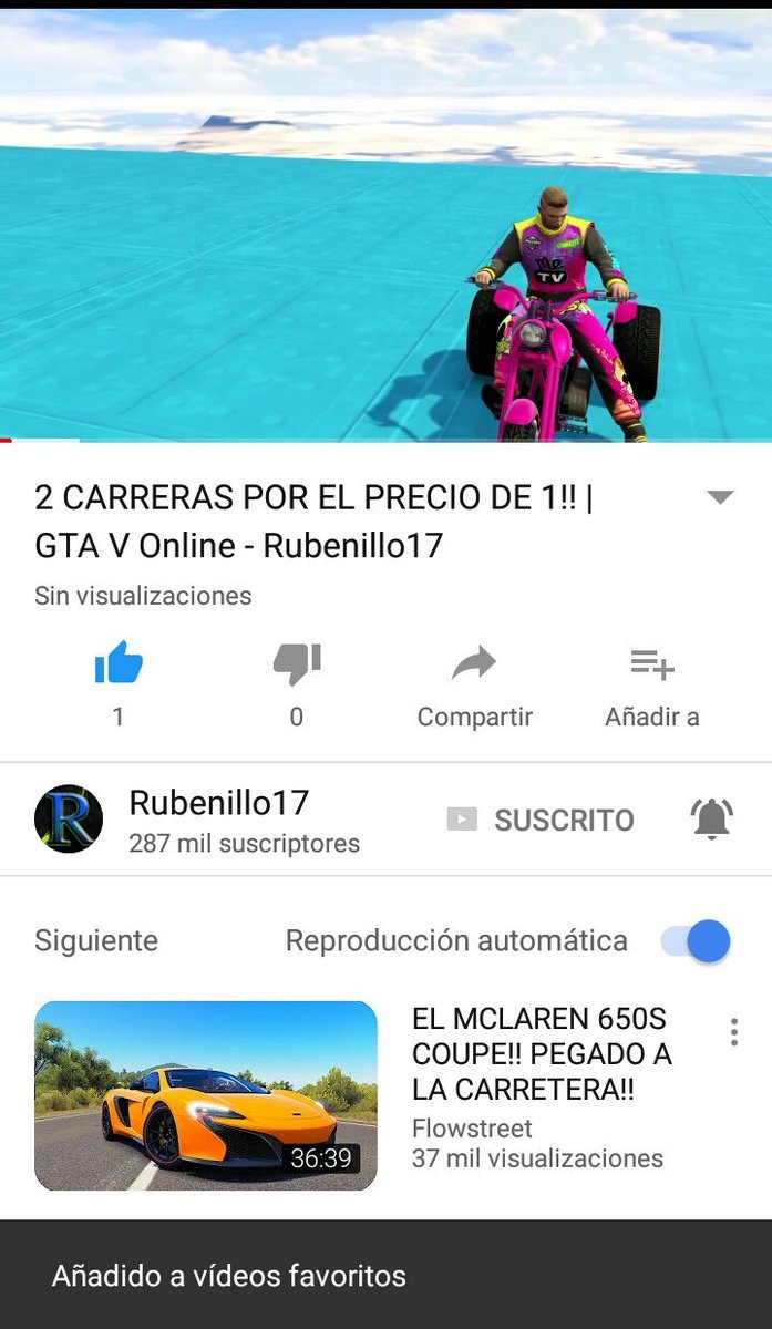 Albertoktm11's tweet photo. @Rubenillo17YT 
Primero!! 👏 https://t.co/glNvkHVKMS