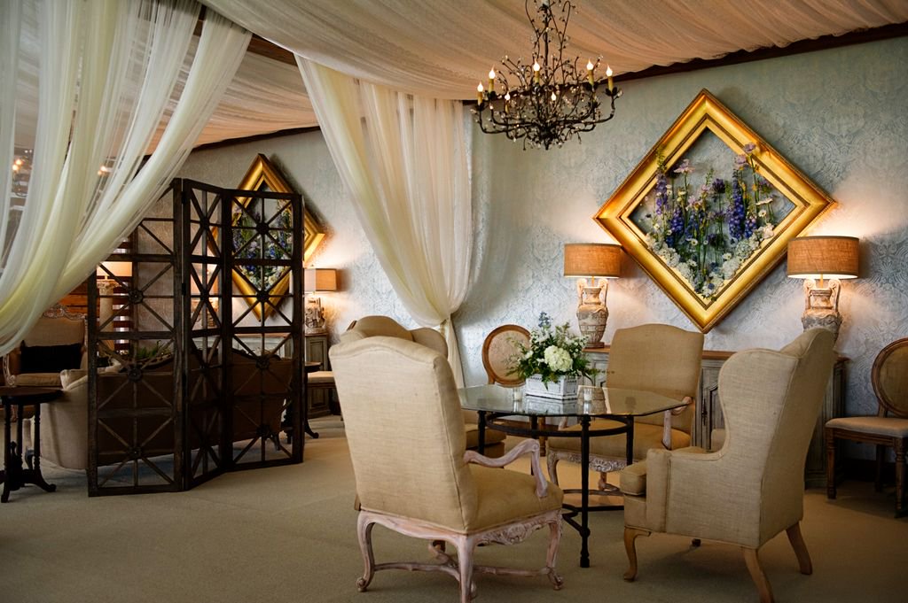 Make your entrance ways WOW with fabric! #weddingdesign #eventdesign #atlantaweddings