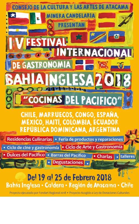 Próximo mes, por segundo año consecutivo estaremos participando del Festival Internacional de Gastronomía Bahia Inglesa... del 19 al 25 de febrero variadas actividades.
Atentos!!!
#AtacamaCraftbeer #bebelocal #EspirituCraft