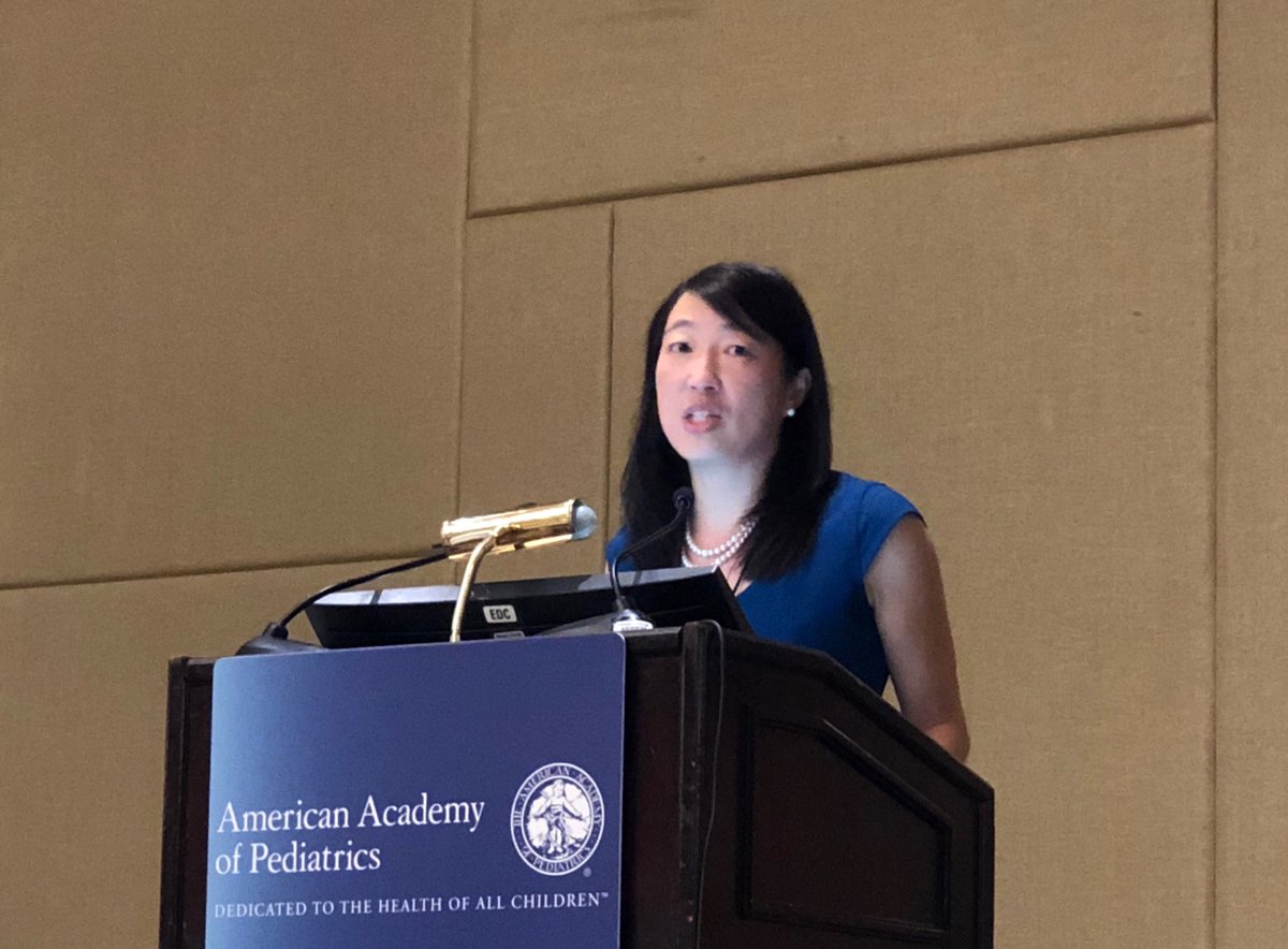 AAPneonatal's tweet photo. Term brain injury:  Yvonne Wu notes that optimal timing for single MRI is 4-5 days after injury—>  T1 abnormal, Diffusion max abnormality, MRS lactate peak &amp; NAA decrease.  #NeoPREP18 https://t.co/MRbyEq3Vzu