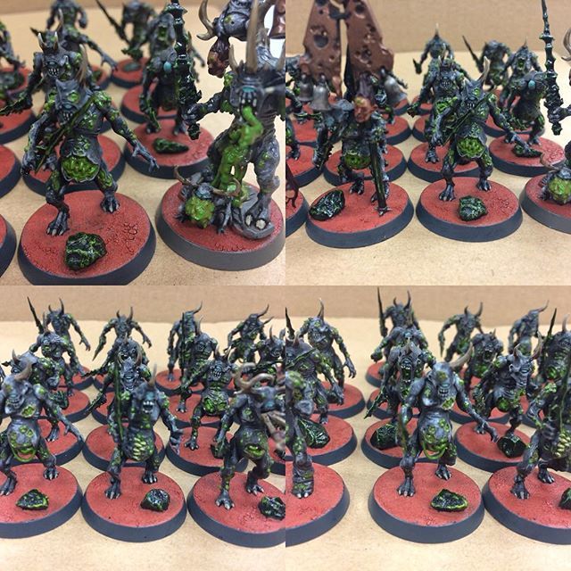 ChimeraNotts's tweet photo. Just some of the awesome finished models at painting club at Chimera. #allhailnurgle #paintingclub #chimwra #beeston #nottingham #nottinghamshire #eastmidlands https://t.co/2sMQiAoexY https://t.co/gxI4EJXWZC