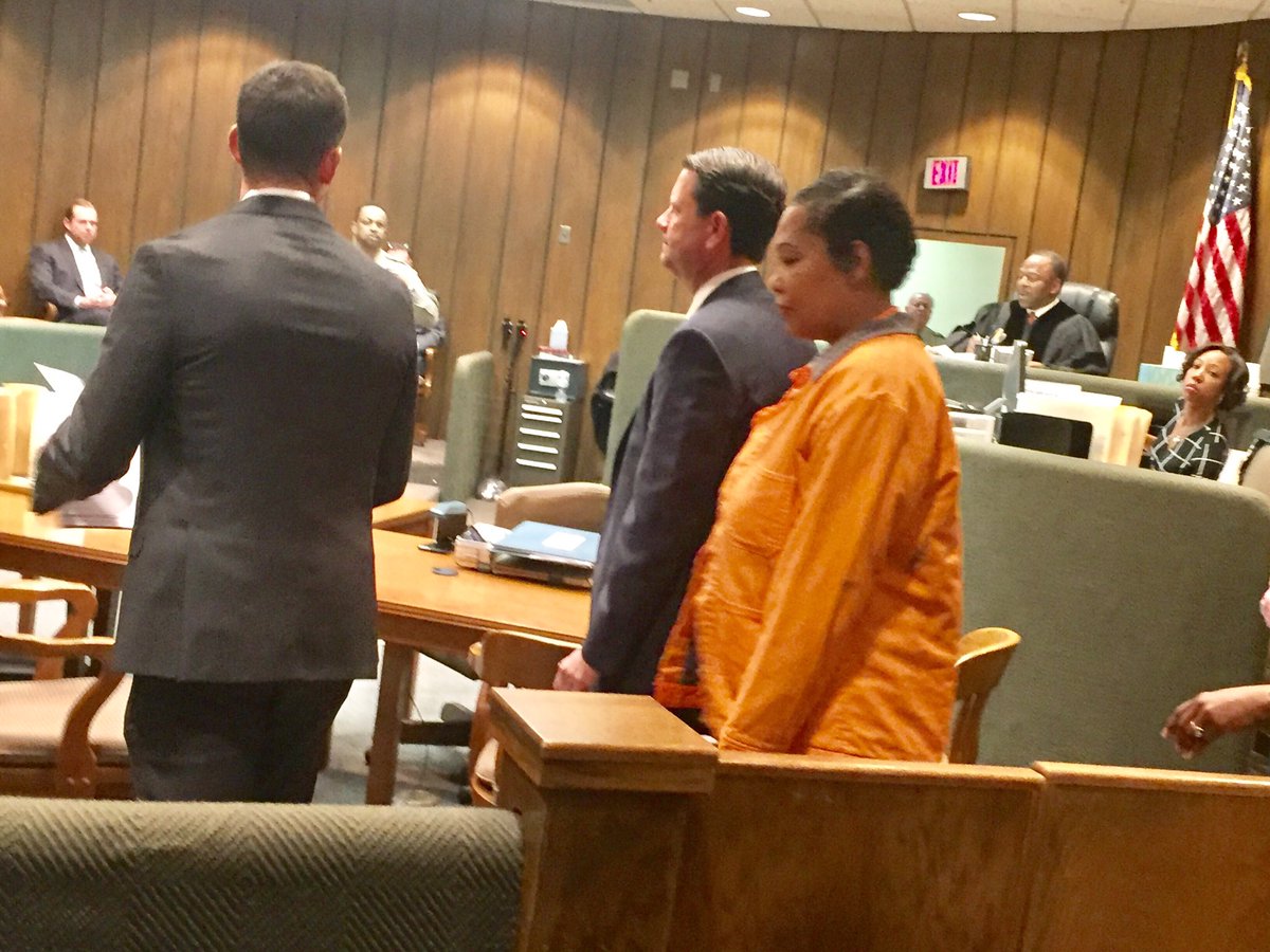 #SherraWright in court.
