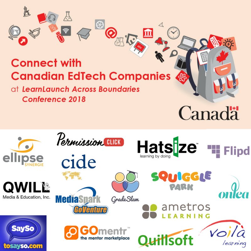 rachele_ryan's tweet photo. Next week! Canada in Boston at #LearnLaunch2018 - 15 #cdn #edtech companies coming to the International Cafe https://t.co/XwNIegmx0I cc @CanCGBoston @LearnLaunch @Shylloo https://t.co/heEFbPmJy5