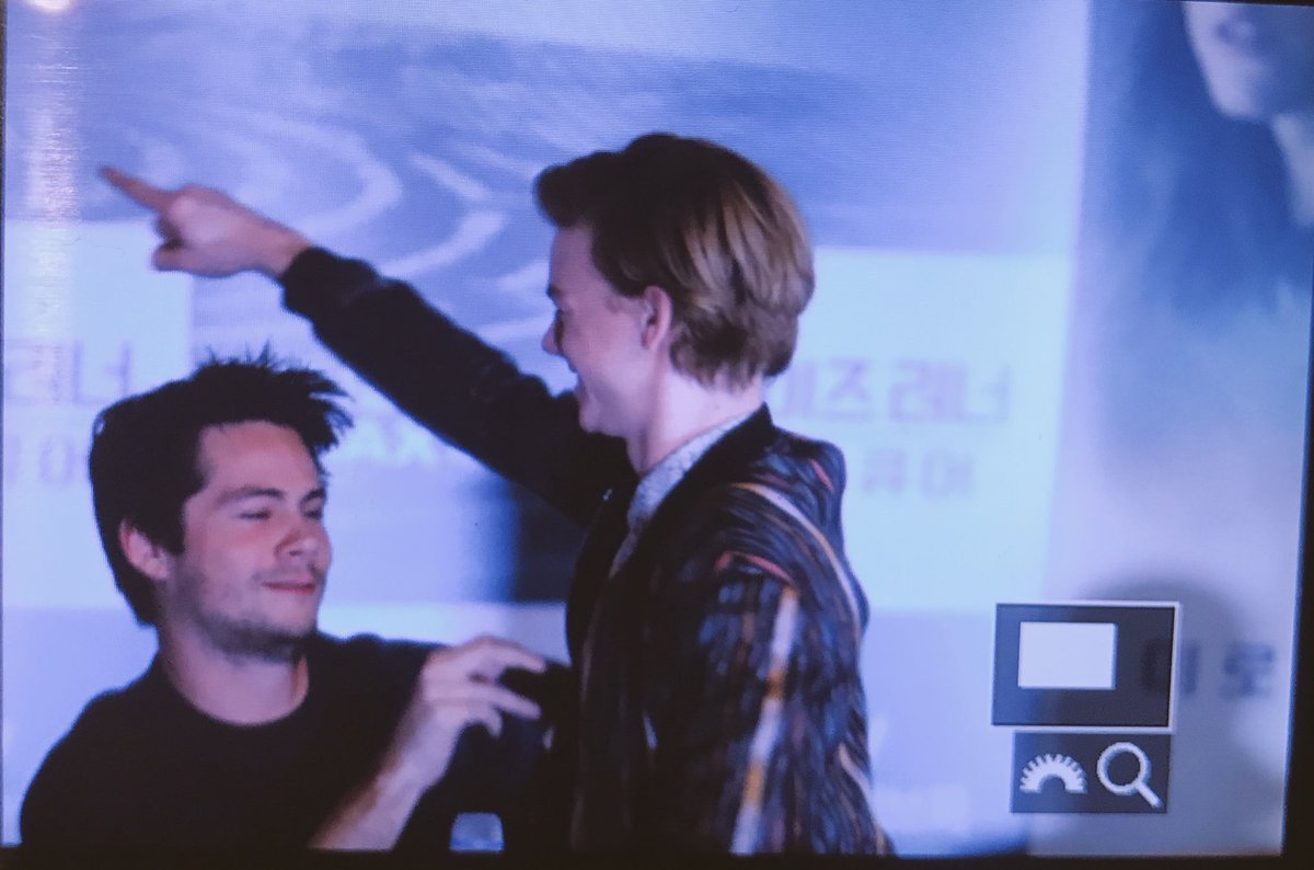 Dylan O'Brien is clingy and I have proof