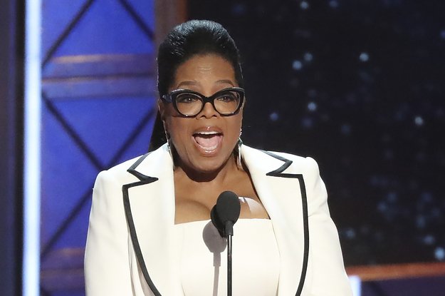 BuzzFeed's tweet photo. Sorry, but Oprah says she's not interested in running for President https://t.co/QPUW9IKVIr https://t.co/ZIy1e61EGu