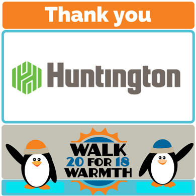 OLHSACommAction's tweet photo. We appreciate you Huntington National Bank, for your gold level sponsorship of Walk for Warmth Oakland! #WalkForWarmth2018 #OLHSA https://t.co/JuyBIRk7pb