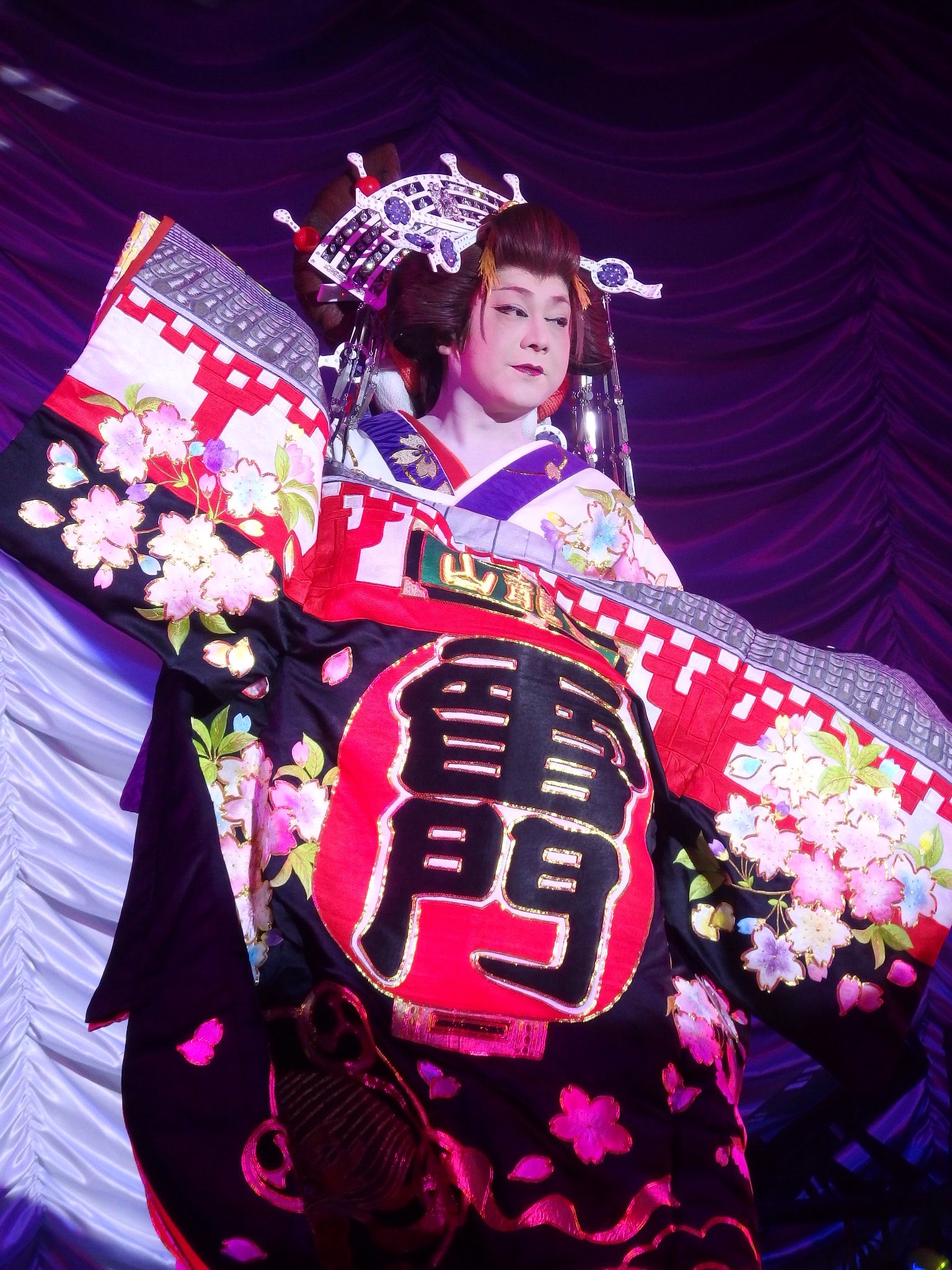 Rin 色んな花魁あるんやね 劇団花吹雪 桜梁太郎 大衆演劇 役者 花魁 梅田呉服座