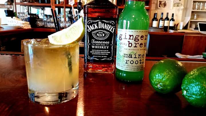 firesidepizza's tweet photo. Our featured cocktail this week:

'The Stormy Daniels'

Our take on a classic Dark 'n Stormy, pairs well with headlines.
#stormydaniels #camdenmaine https://t.co/cxCSBMrWc4