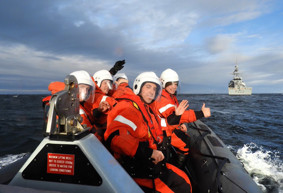 BAES_Maritime's tweet photo. Our employees worked hard alongside colleagues from the @RoyalNavy to put #FORTH through her paces in December last year and she successfully completed her sea trials programme.  #FORTHfirst https://t.co/1WGnSvMMa5