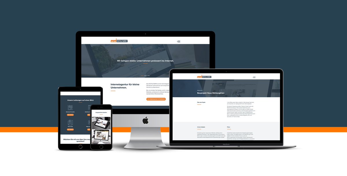 Unsere Schwesteragentur, die #DIGITALFABRIK, ist seit gestern mit neuer Website online: diedigitalfabrik.de/startseite.html