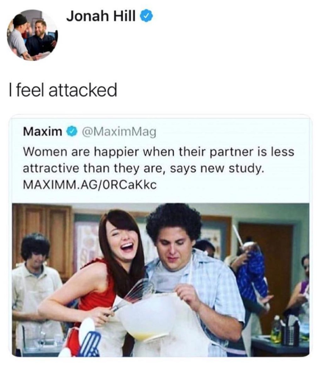 You should feel attacked!