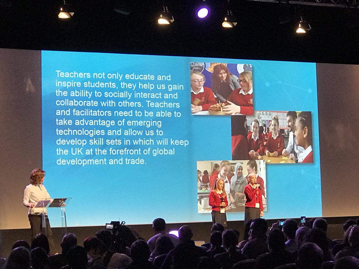 ¿Es la tecnología la respuesta a un futuro educativo mejor? Lo mejor de todo, nos responden los protagonistas: los alumnos. #bett2018 #edtech <a href="/Bett_show/">Bett Global</a>