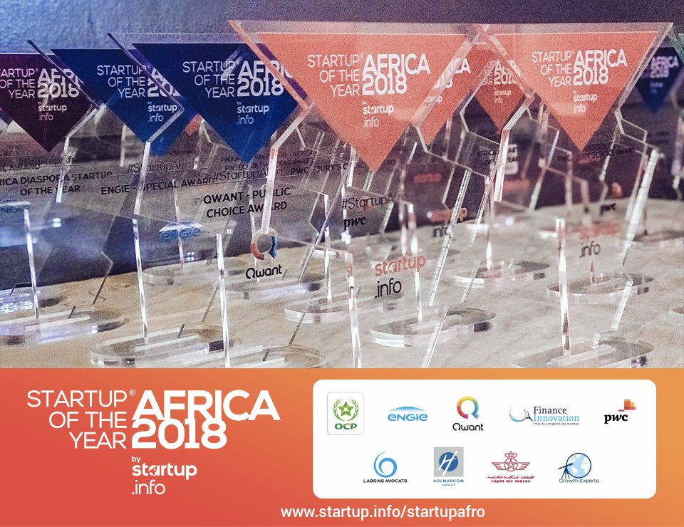 StartupInfoFr's tweet photo. 🏆 #Startupafro Awards are waiting for their winners.
🎥 Follow the awards ceremony live on Facebook and twitter in 10 min! https://t.co/yUbya5bYEK