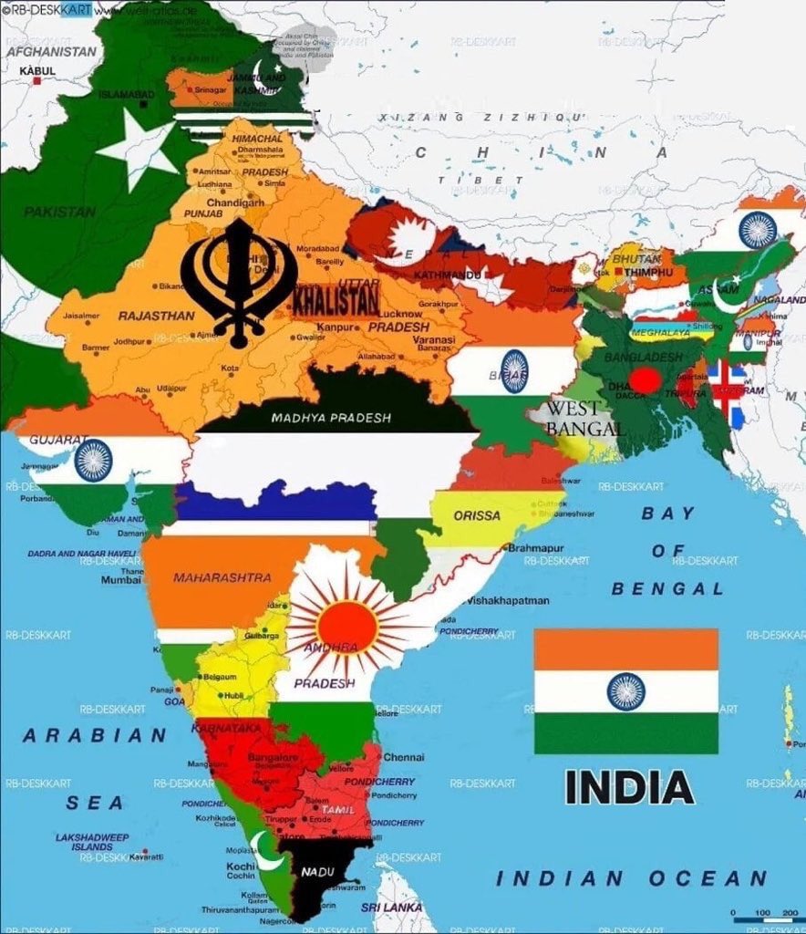 Komal_Pakistan's tweet photo. #TerrorMatta need blood of minorities to impose #HINDUTVA on its soil. But Liberation movements will soon tear apart the bloody dream. #FreeKhalistan #FreeKashmir #Nagaland 
#BlackRepublicDay https://t.co/X0wsUpUHkE