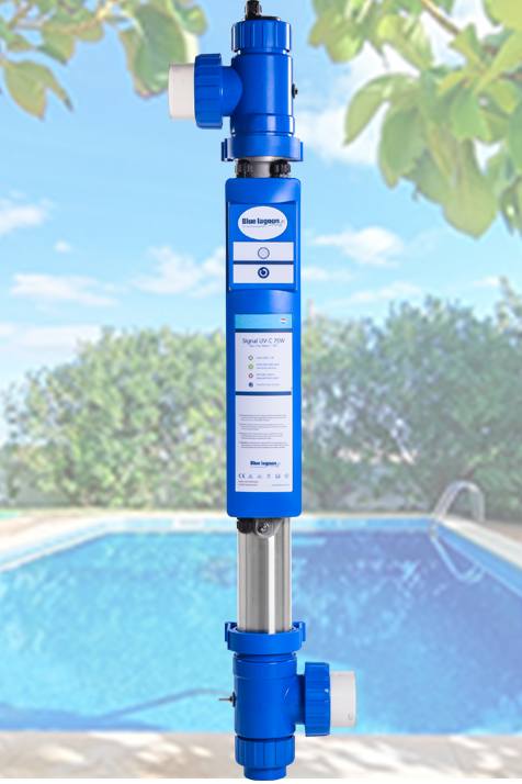 Check out our new Blue Lagoon Signal UV-C. A new unit to ensure your domestic swimming pool water will be disinfected efficiently, safely, and the quality of your water will remain excellent. Also available with Amalgam lamps!

bit.ly/2nbh20o