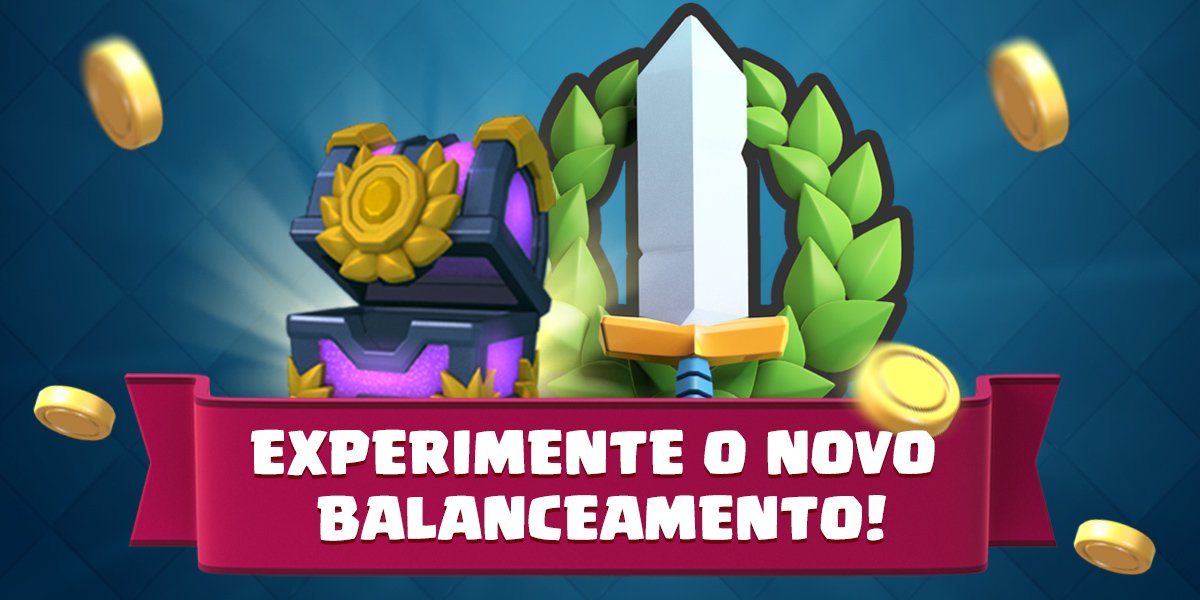 Experimento o novo balanceamento num torneio de 1000 jogadores criado por nós!

Informações do torneio e password serão revelados se chegarmos aos 500 retweets! 😘