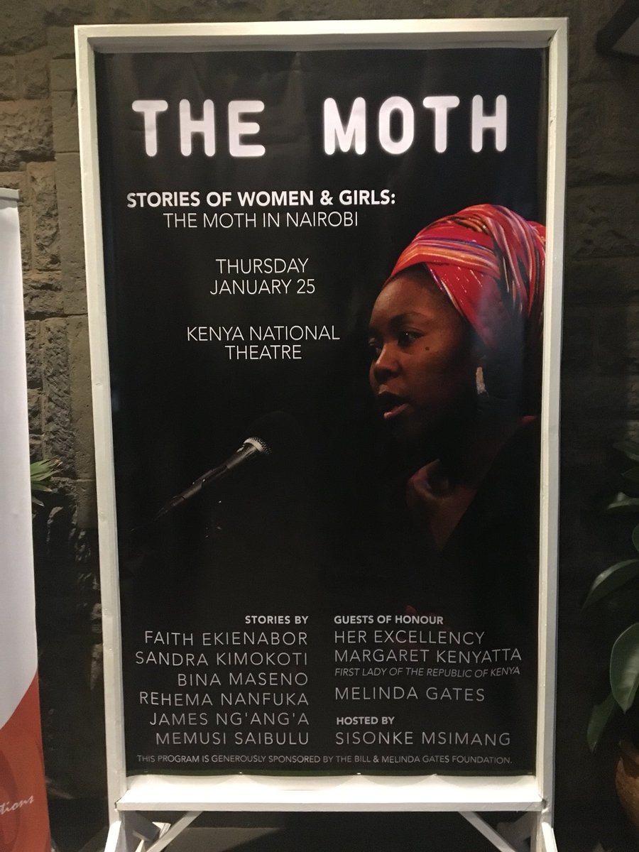 Global_ErinH's tweet photo. The main event is here! So excited for #MothInKenya to kick off a powerful night of storytelling https://t.co/0VDS8RPICv