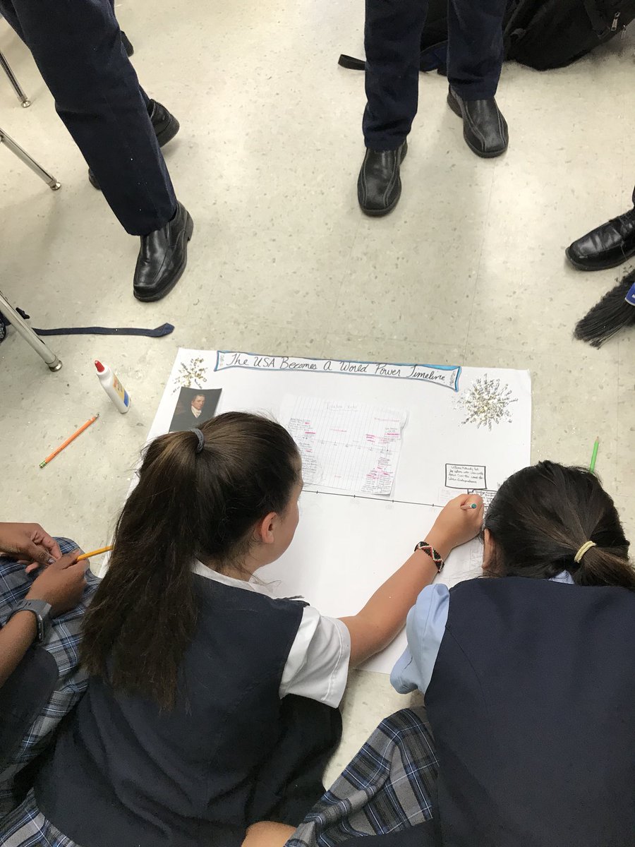 kabfive's tweet photo. Finishing up US world power timelines! @Sara_Shea72 @Seton_ShrubOak @Mary_JaneRS @ArchNY_Schools https://t.co/BKLFJRcmos