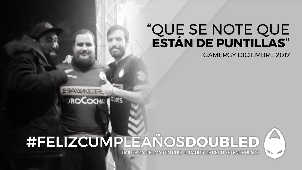 ¡Feliz cumpleaños, <a href="/doubledcs/">DoubleD</a>! 🎉 Esperamos que cumplas muchos años más junto a nosotros 👽👊🏻