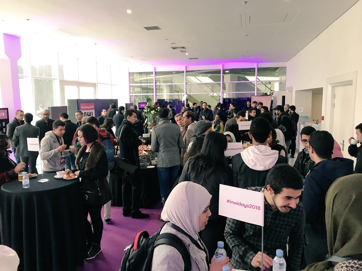 MedSabrane2018's tweet photo. Plus
On est bien matinal aux #inwiDays2018 ! 😍 https://t.co/6UwtbSoKM9