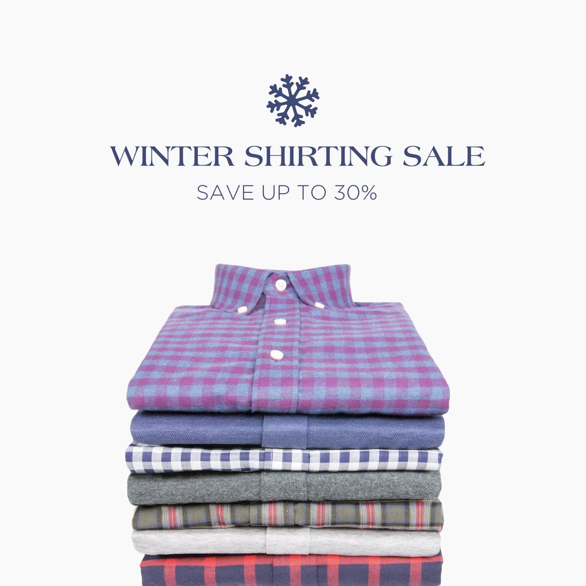 Now thru Sunday, save up to 30% on all shirts online or in-store! Buy 3 Shirts, Save 20% (Code: WINTER20) Buy 5 Shirts, Save 25% (Code: WINTER25) Buy 7 Shirts, Save 30% (Code: WINTER30) altonlane.com/shirts.html