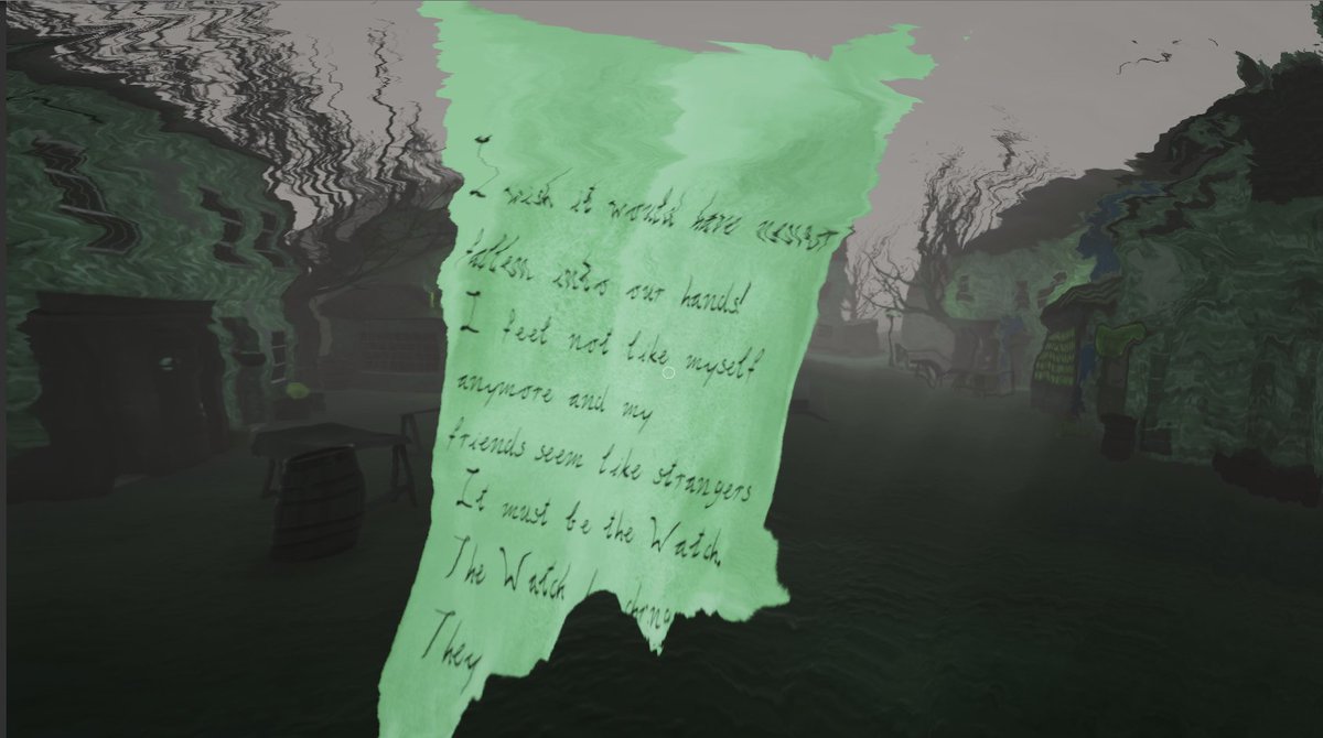 _Ranack's tweet image. Currently working on an #imageeffect shader to indicate player visions in my current #gamedev project for university