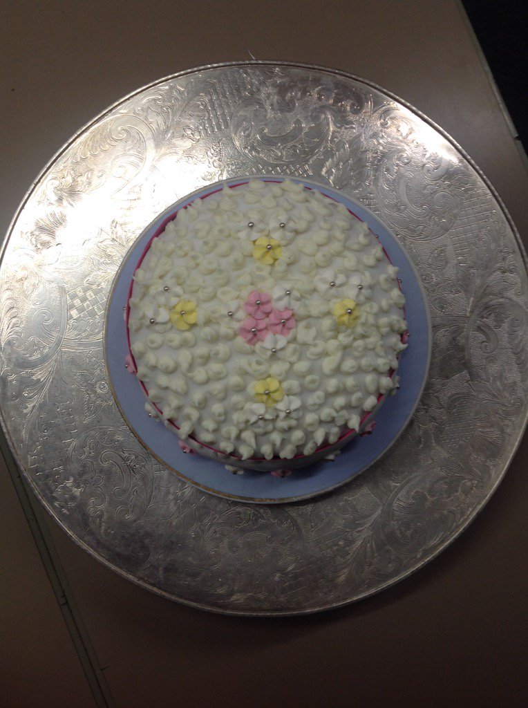 stbridesprimary's tweet photo. Finished Wedding cake for tomorrow's service! #FoundationPhaseWedding #WorldReligionWeek https://t.co/R1f7eP3lTq