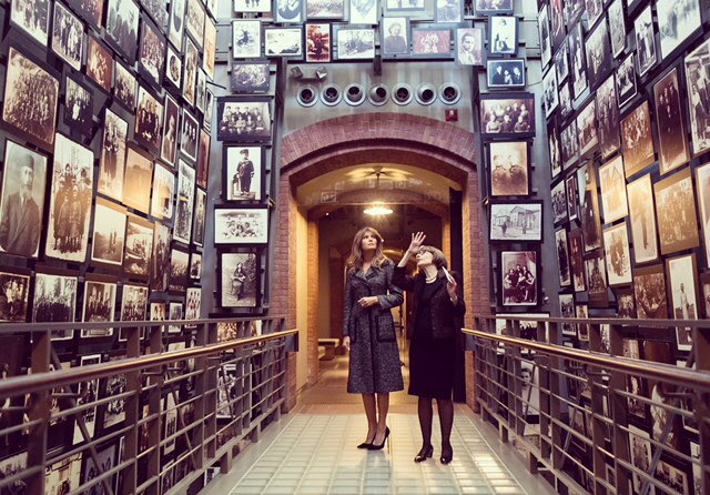 FLOTUS45's tweet image. Thank you @HolocaustMuseum for a powerful &amp;amp; moving tour that honors the millions of innocent lives lost, and educates us on the tragedies and effects of the holocaust. #WeRemember #AskWhy