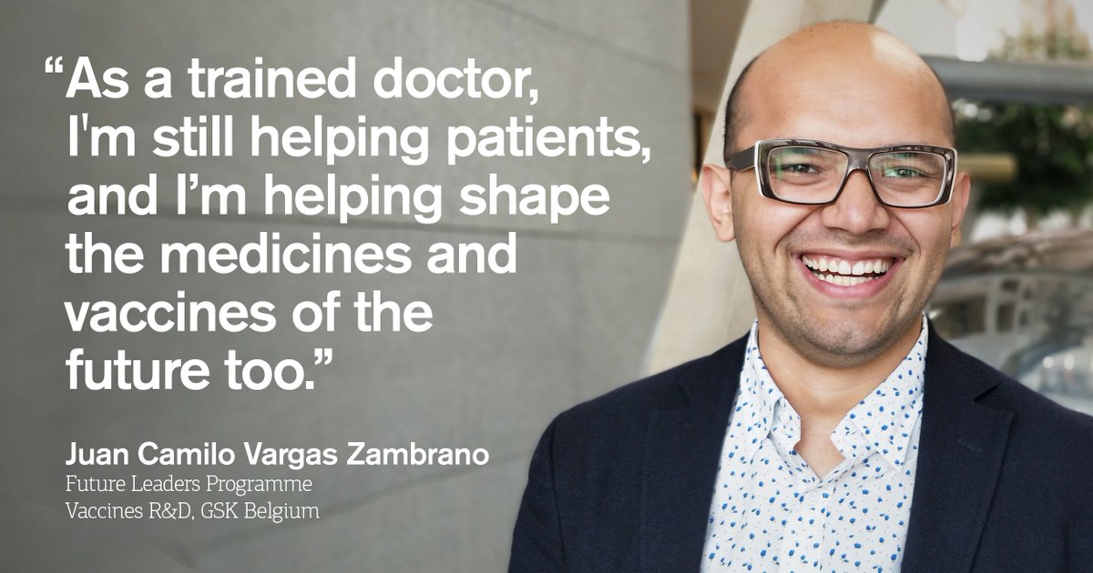 Calling all recently qualified MDs! After qualifying as a Doctor, Juan joined us in Research and Development.  Here he explains why he gets the best of both worlds. gsk.to/2qmfoNI