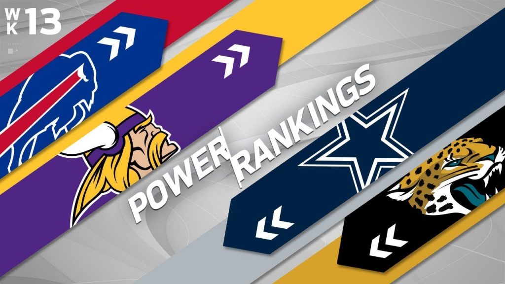 Week 13 Power Rankings | NFL tsprt.co/2ncJDlx