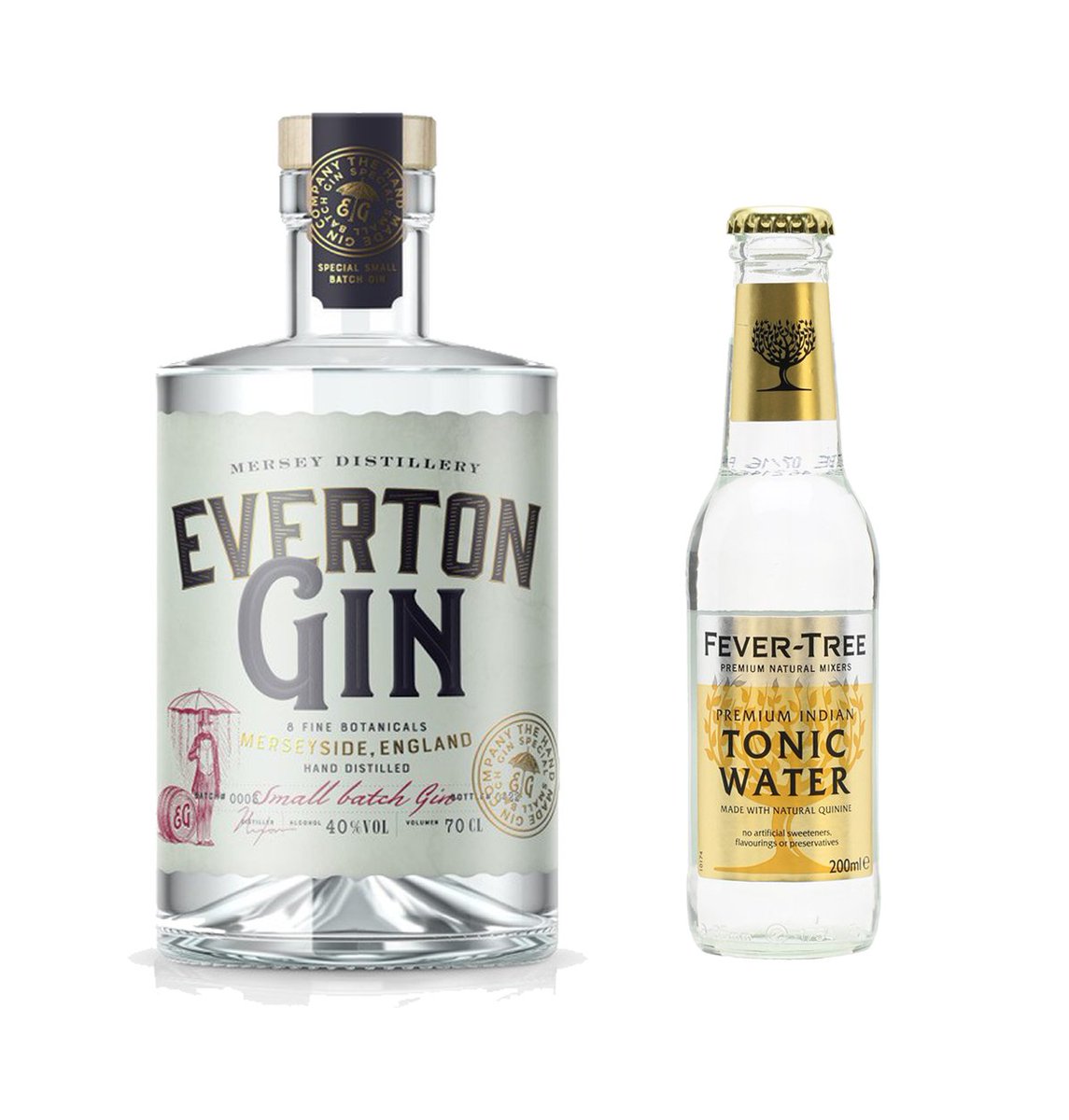 #ThursdayThoughts We like our Everton Gin with <a href="/FeverTreeMixers/">Fever-Tree Mixers</a>, what mixers do you like with your Everton Gin?