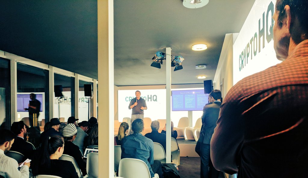 Steven Papermaster of <a href="/nanoglobalcorp/">Nano</a> talks Winning the War of Science Against Disease with the #Blockchain at #CryptoHQ in #Davos