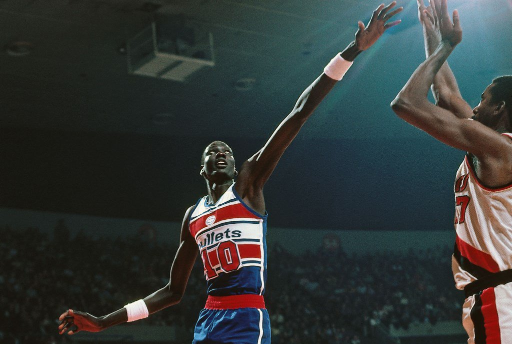 manute bol washington bullets jersey