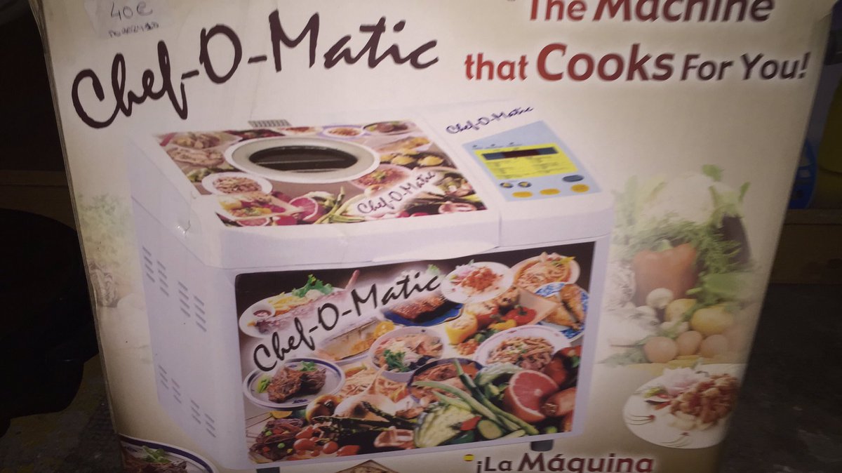 Se vende chef o matic para cocinar cómodamente #subastatutrastero #segundamano