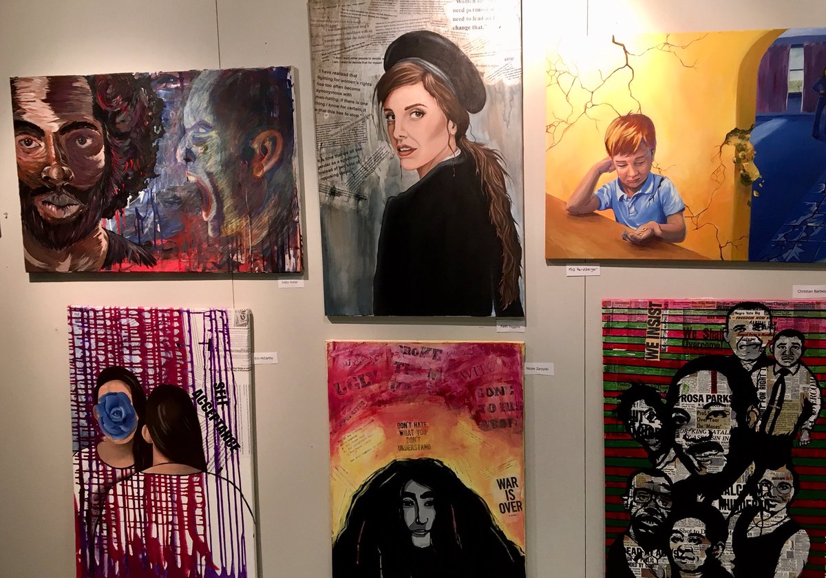 Incredible talent on display <a href="/SASD_SAHS/">Souderton Area HS</a> Art Gala today #SASDPride