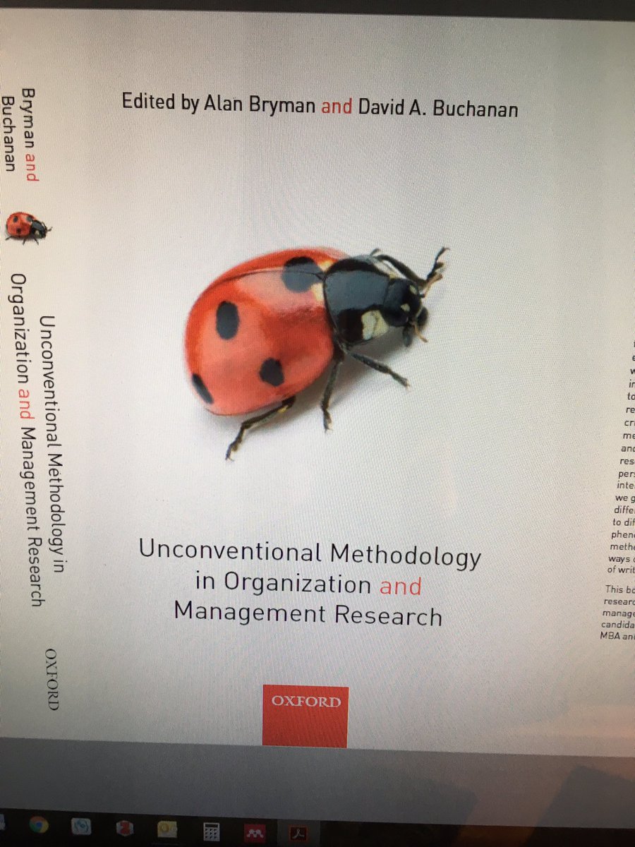 GillianSymon's tweet photo. Great to see this book out now https://t.co/O8uzRFloFS with our chapter on video methods @DigiBrainSwitch @OxUniPress Love the ladybird! https://t.co/vGdKk856x5
